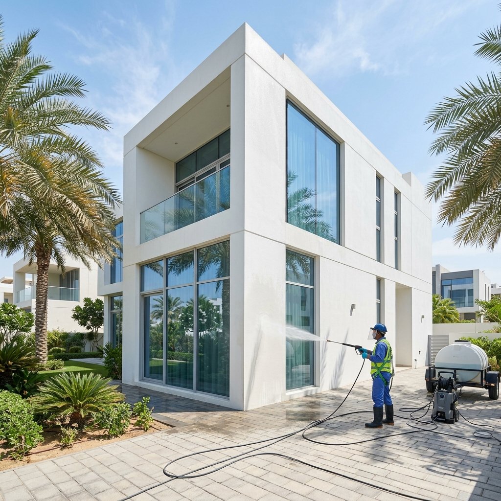 تنظيف الواجهات الخارجية في الإمارات